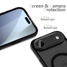 Tech-protect MagCam MagSafe ovitek za iPhone 17 Air, črna