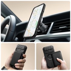 Tech-protect Kevlar MagSafe ovitek za iPhone 17 Air, črna