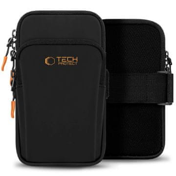 Tech-protect M7 tekaški etui za telefon, črna/oranžna