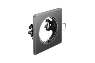 shumee STROPNA SVETILKA PARMA IP20 KVADRATNA ČRNO KROMIRANA - V-PAST2-21