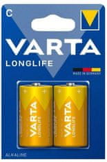 Varta VARTA alkalna baterija R14 (tip C) Longlife 2 kos