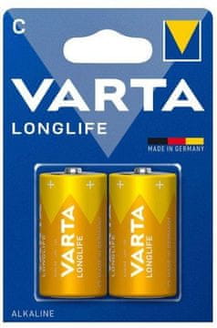Varta VARTA alkalna baterija R14 (tip C) Longlife 2 kos