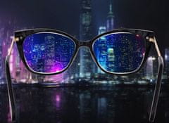 shumee Pravokotna bralna očala Pros 200 z vrvico ST329A