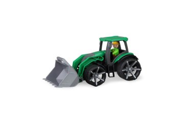 LENA Truxx 2 traktor z vedrom, plastika 32cm s figurico 24m+