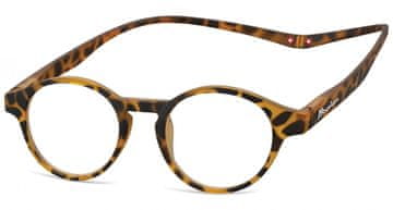 shumee Lenonki okrogli okvirji za korekcijska očala, prozorne leče, Sunoptic CP140E, svetlo želvovita barva