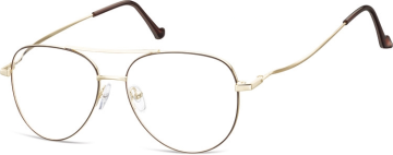 shumee Očala z okvirjem in filtrom, antirefleksna leča Zero-lens Oval ala Lennonki 2155