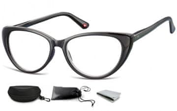 shumee Patentki brezokvirna asferična aluminijasta bralna očala Montana MR68A power 2