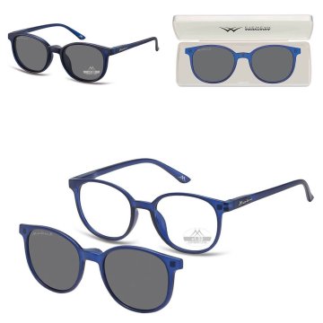 shumee 2v1 Plusy 150 BRALNA OČALA S SONČNIM ZAŠČITNIKOM s polarizacijskim CLIPMRC2