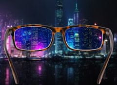 shumee Bledo roza ženska računalniška očala z mačjim očesom in sončnimi očali Clipon 25932