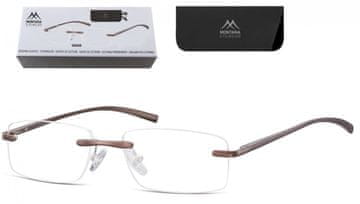 shumee Prozorni okvirji za očala, rožnato zlato 913, rdeča