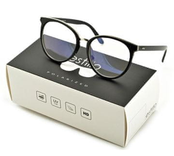 shumee Očala z okroglim okvirjem, kovinska dioptrijska očala z ničlo L120