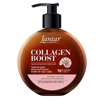 shumee Collagen Boost Regenerativno milo za roke (in telo) z esenco jantarja in morskim kolagenom