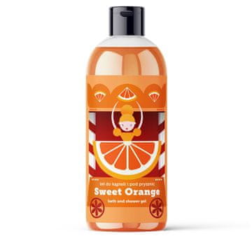 shumee Gel za kopel in prhanje z vonjem sladke pomaranče, 500 ml