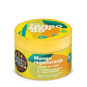 shumee Regenerativno maslo za telo Mango in limonska trava + Nutri Shot E+F, 200 ml