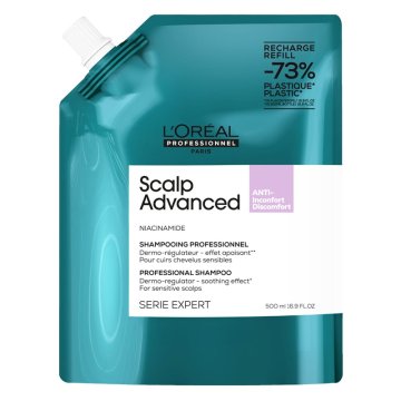 shumee Loreal Scalp Advanced Anti-Discomfort šampon za polnjenje 500 ml
