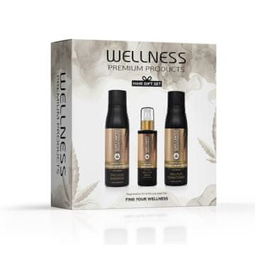 shumee Wellness Premium Products Wellaplex Set 2: šampon 500 ml + balzam 500 ml + serum 100 ml