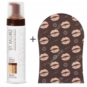 shumee St.Moriz Advanced Pro 5in1 Tanning Mousse Dark+Glove
