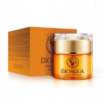 shumee Bioaqua vlažilna krema za obraz s konjskim oljem 50 g