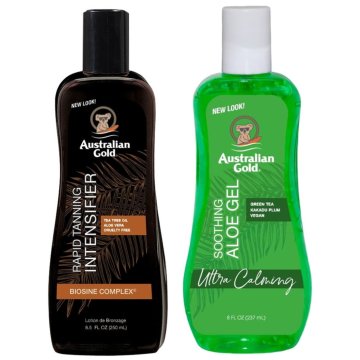 shumee Australian Gold Rapid Tanning Intensifier + Aloe After Sun