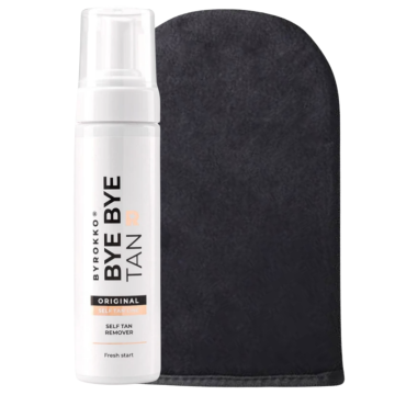 shumee Byrokko Bye Bye odstranjevalec porjavelosti 200 ml + rokavice