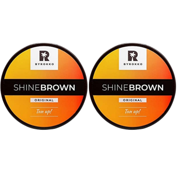 shumee Byrokko Shine Brown Tanning Accelerator Cream x2
