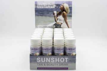 shumee Tan Beauty Drink Sun Shot Pijača za sončenje 24 kos