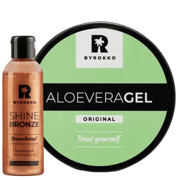 shumee Byrokko Aloe Vera hladilni gel + Shine Bronze
