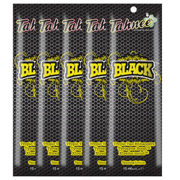 shumee Tahnee črna vrečka losjona za sončenje x5