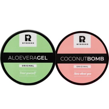 shumee Byrokko kokosova bomba + hladilni gel po sončenju