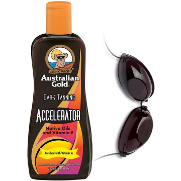 shumee Australian Gold Tanning Accelerator + sončna očala