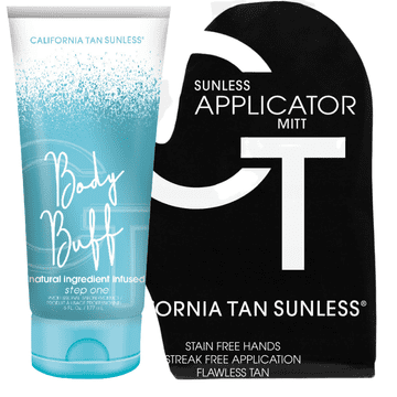 shumee California Tan Body Buff samoporjavitvene rokavice