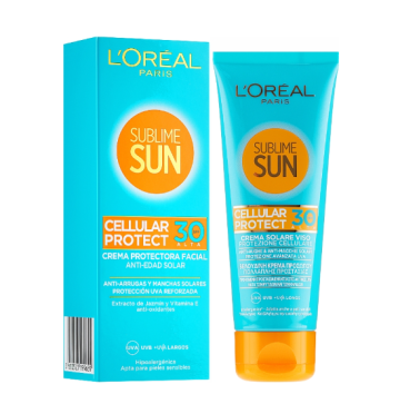 shumee L'Oréal Sublime Sun krema za sončenje za obraz 75 ml