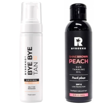 shumee Byrokko Shine Brown SPF6 + odstranjevalec samoporjavitve