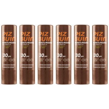 Piz Buin Piz Buin vlažilni zaščitni balzam za ustnice SPF30 x6kos