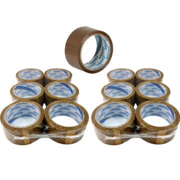 shumee PP trak z akrilnim lepilom dimenzije 48 x 45y rjave barve 12 +1 gratis