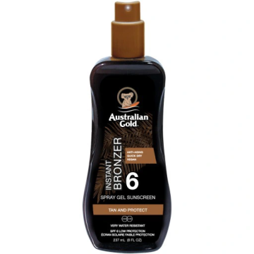 shumee Australian Gold Bronzer Gel v spreju SPF6