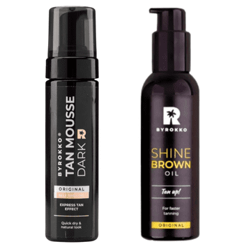 shumee Byrokko Shine Brown Oil + samoporjavitvena pena