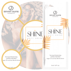 7suns 7suns Shine revitalizacijski serum za obraz in porjavitev