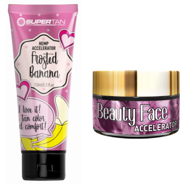 shumee Supertan Frosted Banana + Beauty Face Jar