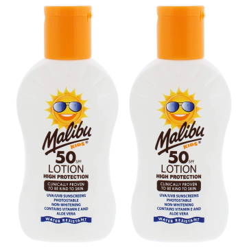 shumee Malibu Kids Lotion zaščitni balzam za otroke SPF50 100ml x2kos