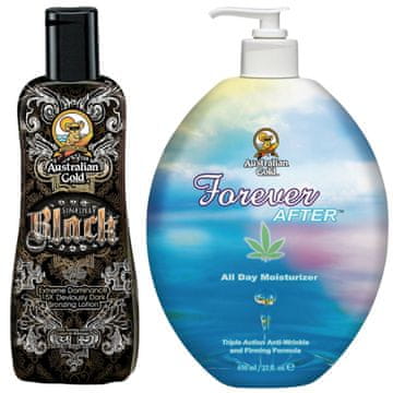 shumee Australian Gold Sinfully Black + Forever After After Sunbathing