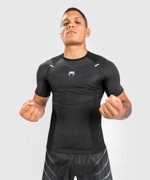shumee Venum Rashguard Biomecha kratki rokavi črno/siv L