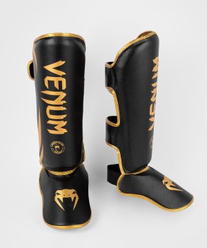 shumee Ščitniki za goleni Venum Challenger črno-zlati XL