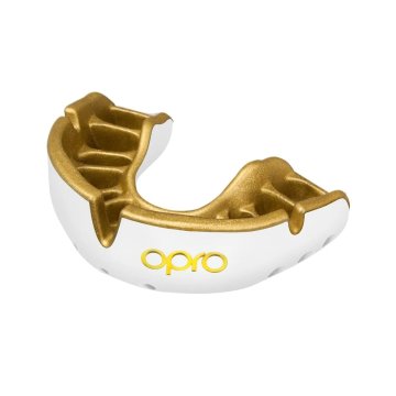 shumee Ščitnik za zobe Opro Gold, belo/zlati
