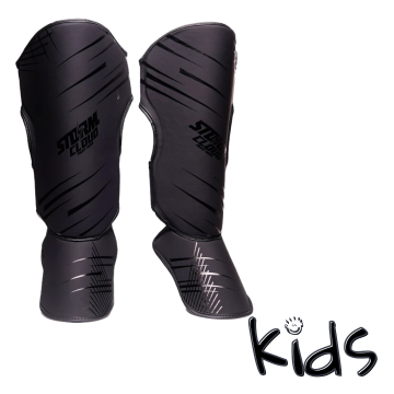 shumee StormCloud StarFall otroški ščitniki za goleni črni/črni za otroke velikosti S