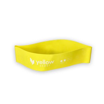 yellowSPORT yellowLOOP Band vadbeni trak - rumen, upor 5-10 kg