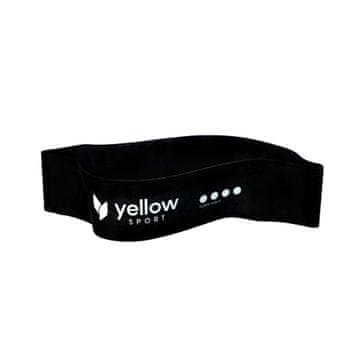 yellowSPORT yellowLOOP Band vadbeni trak - črn, upor 15-20 kg