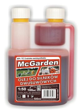 shumee OLJE ZA 2-TAKTNE MOTORJE, MEŠANICA 500 ML Z DOZATORJEM - U-820-1002