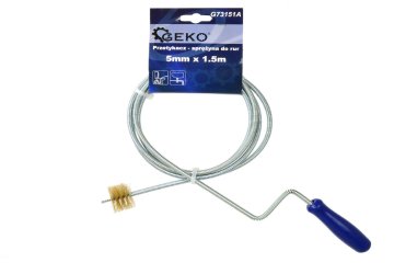 shumee Bat, vzmetni za cevi, 5 mm x 1,5 m, s čopičasto konico