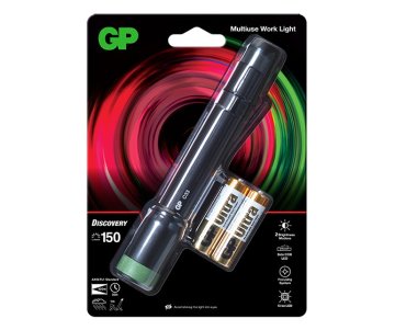 shumee DISCOVERY C 33 2*AA ALUMINIJASTA LED SVETILKA - GP C 33 BE